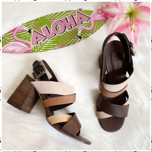 See By Chloe Shoes - See by Chloe Sunset Strappy Sandal Block Heel 36.5